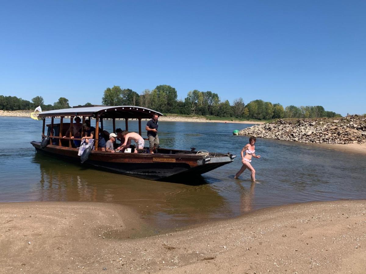 Maisons Au Bord De La Loire - Maison Paradis & Maison Bonheur Au 248 Riverside Le Fosse-Neuf ภายนอก รูปภาพ